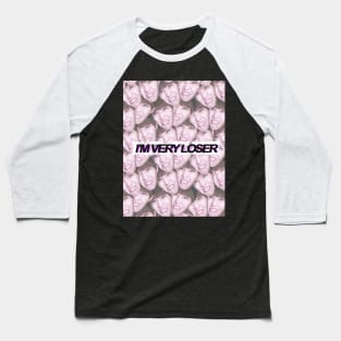 "I'M VERY LOSER" - J-Hope - Filled Design Baseball T-Shirt